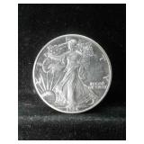 1989 U.S. SILVER EAGLE .999 1OZ.