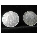 1888:1921 MORGAN SILVER DOLLARS 2 X BID