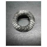 VTG. STERLING SILVER PIN 8.5GRAMS