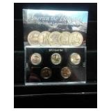 2013 GOLD LAYERED EDITION QUARTER SET