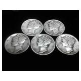 MERCURY SILVER DIMES