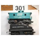 MAR TOYS EARLY PENN CENTRAL RAILROAD CARS