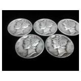 MERCURY SILVER DIMES