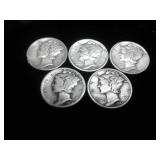 MERCURY SILVER DIMES