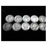 MERCURY SILVER DIMES
