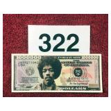 JIMI HENDRIX MILLION DOLLAR BILL