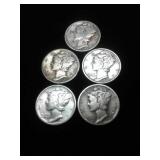 MERCURY SILVER DIMES