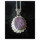 STERLING SILVER NECKLACE 7.7GRAMS