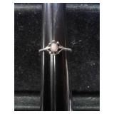 SZ.5 STERLING SILVER RING 1.3GRAMS