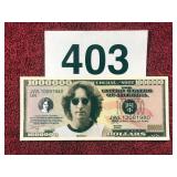 JOHN LENNON MILLION DOLLAR BILL