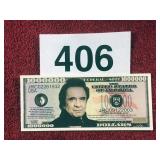 JOHNNY CASH MILLION DOLLAR BILL