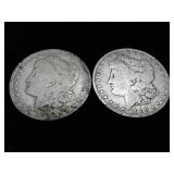 1900-O MORGAN SILVER DOLLARS 2 X BID