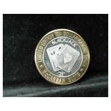 .999 FINE SILVER LIMITED EDITION GAMING TOKEN