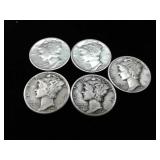 MERCURY SILVER DIMES