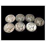 MERCURY SILVER DIMES