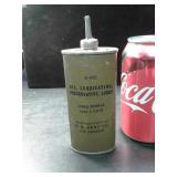 MILITARY GUN OIL FORMULA-EMPTY