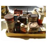 ADVERTISING METAL CANS