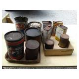 ADVERTISING METAL CANS, CLEANERS & OILS