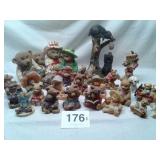 BEARS, RABBITS, CATS, 2-CHERISHED TEDDIES, 1997