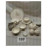 BALLERINA DISHES, LEFTON HAND PAINTED, NORLEANS