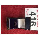 14K WHITE GOLD RING