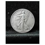 1946D WALKING LIBERTY SILVER HALF DOLLAR