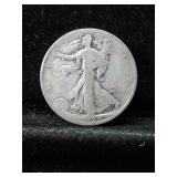 1929S WALKING LIBERTY SILVER HALF DOLLAR