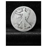 1918 WALKING LIBERTY SILVER HALF DOLLAR