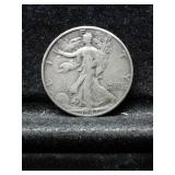 1947D WALKING LIBERTY SILVER HALF DOLLAR