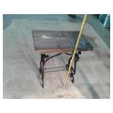 VTG. CAST IRON BASE SEWING MACHINE