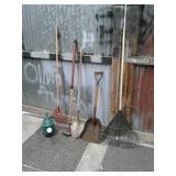 SHOVEL:RAKE:HOE:SPRINKE CAN