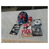 SPIDERMAN BIKE HELMET:BOOKS:DVDS