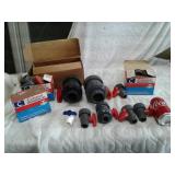 PVC PLUMBING VALVE CONNECTORS