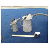 GALVANIZED LIQUID CANS