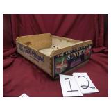 SUNVIEW GRAPES WOOD CRATE