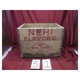 NEHI FLAVORS WOODEN BOX