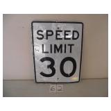 SPEED LIMIT SIGN