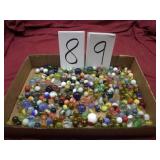 FLAT OF MARBLES