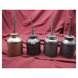 LOT OF 4 OIL CAN