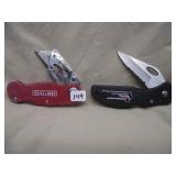 2 POCKET KNIFES