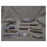ASSORTMENT OF POCKET KNIFES