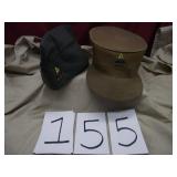 2 MILITARY HATS