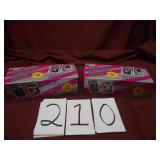 2 BOXES OF FOOTBALL CARDS