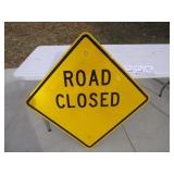 ROAD CLOSED SIGN