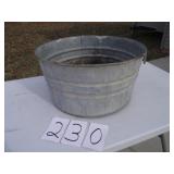 GALVANIZED TUB