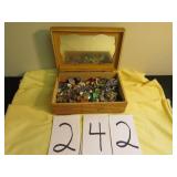 BOX OF MISC. JEWELRY