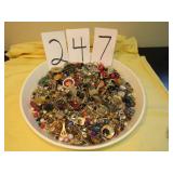 BOWL OF MISC. JEWELRY