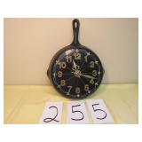 CAST IRON SKILLET CLOCK