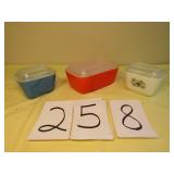 PYREX REFRIGERATOR DISHES