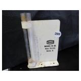 TEXACO ADVERTISING RAIN GAUGE